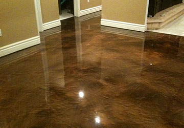 metallic epoxy flooring